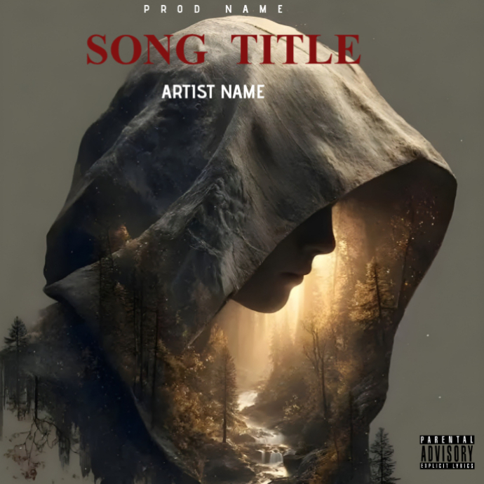 Song Title Album Cover Template | PosterMyWall
