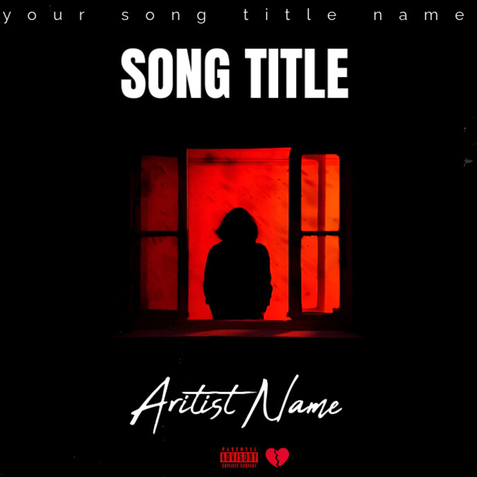 Song title card Template | PosterMyWall