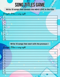 Song Title Video Examples Song title Template | PosterMyWall