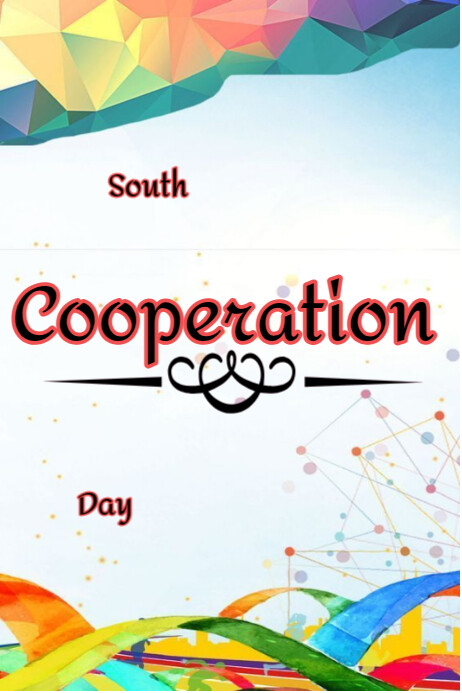 Soout cooperation day Banner 4' × 6' template