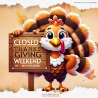 sorry we are close for today design template Square (1:1)