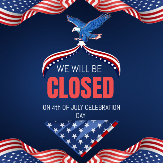 Sorry we are closed Instagram 帖子 template