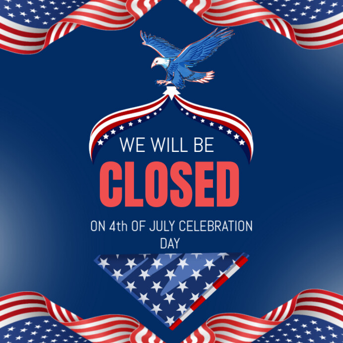 Sorry we are closed Instagram 帖子 template