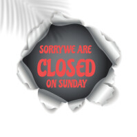 Sorry we are closed Publicação no Instagram template