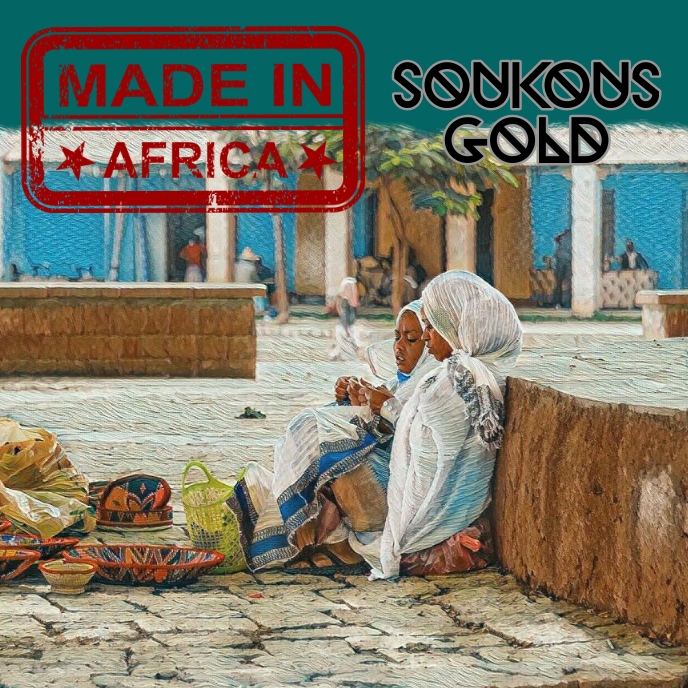 Soukous Gold Template | PosterMyWall