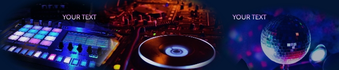 Soundcloud Header Banner Music Template | PosterMyWall