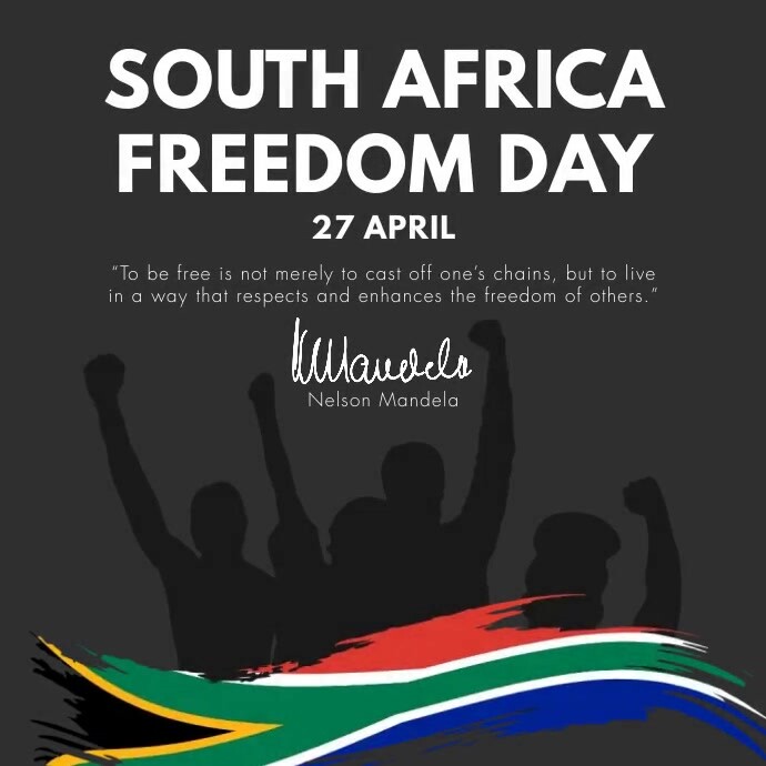 South Africa Freedom Day Template | PosterMyWall