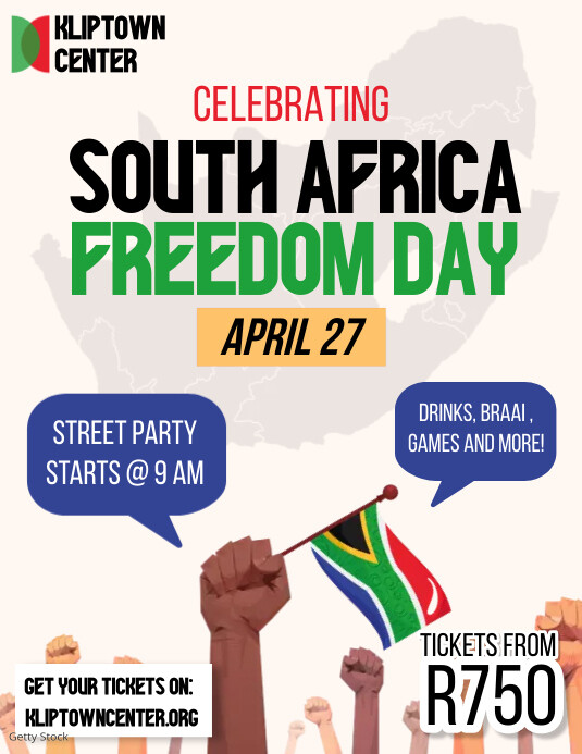 South africa freedom day flyer template | PosterMyWall