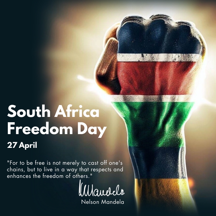South Africa Freedom Day Template PosterMyWall south-africa-freedom-day-template-postermywall