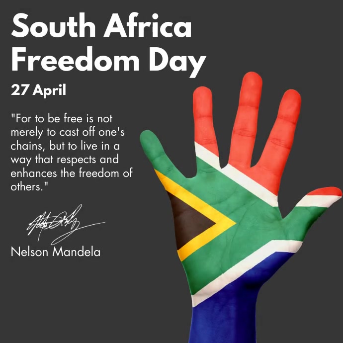 South Africa Freedom Day Template | PosterMyWall