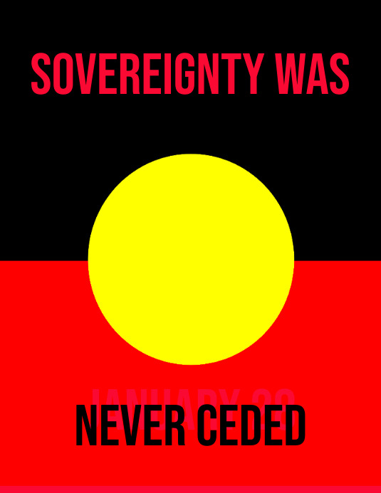 Sovereignty Has never been ceded poster Template PosterMyWall Sovereignty Has never been ceded poster Template PosterMyWall