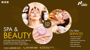 Cokelat Spa Services Twitter Post Template
