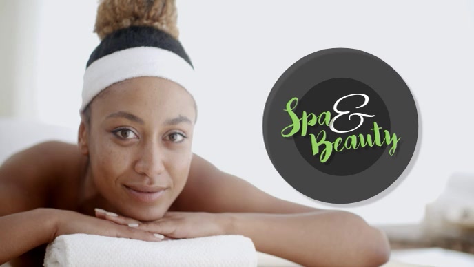 Spa & Beauty Video Template Film w tle na Facebooka (16:9)