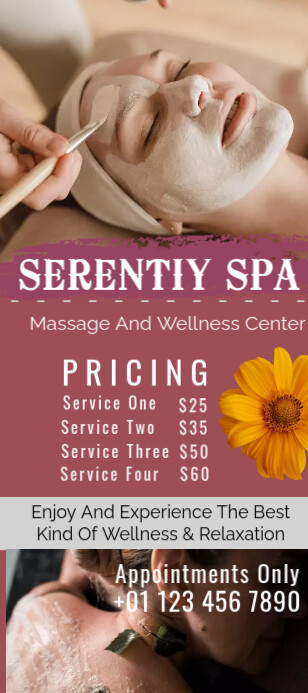 SPA AD Template | PosterMyWall