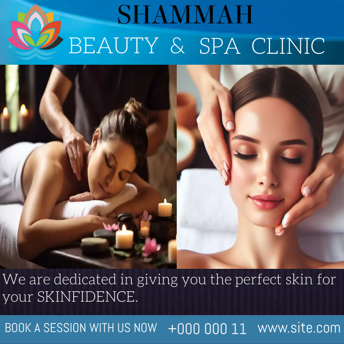 Spa and beauty ads template | PosterMyWall