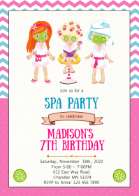31 600 Spa Party Customizable Design Templates Postermywall