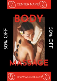 Spa Body Massage center template A2