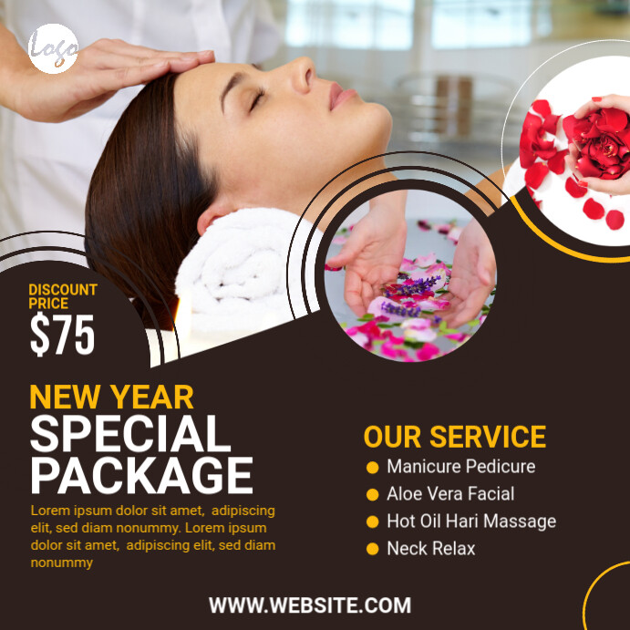 Copy of Spa Center Ad | PosterMyWall