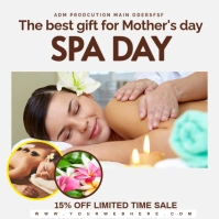 spa day Instagram-bericht template