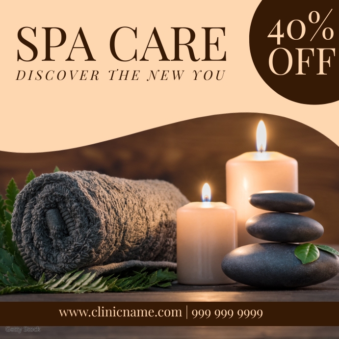spa Template | PosterMyWall
