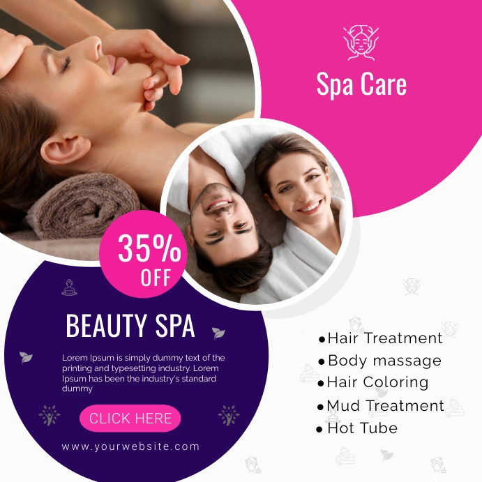 spa poster Template | PosterMyWall