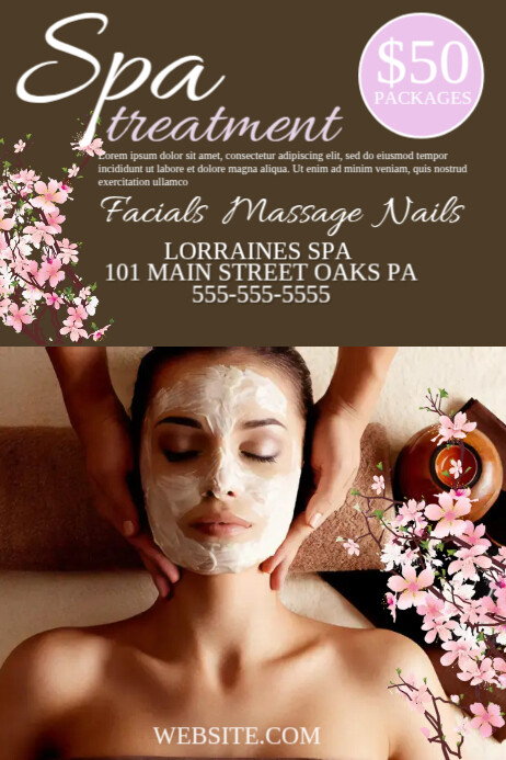 Spa Template | PosterMyWall