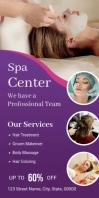 Spa Salon Rollup template