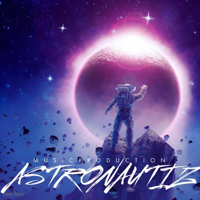 Space Album Cover Clean Template PosterMyWall