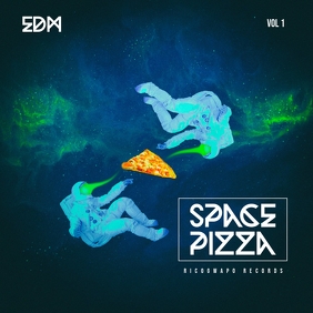 edm music album cover design Template | PosterMyWall