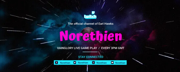 Space Sci Fi Twitch Banner Template Postermywall Space Sci Fi Twitch Banner Template Postermywall