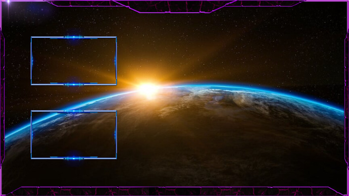 Space Twitch template