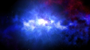 Space zoom background Presentación (16:9) template