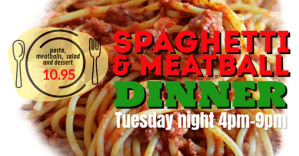 Spaghetti  dinner event facebook cover template