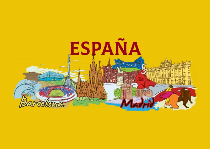 Modele Carte Postale Espagne Postermywall Modele Carte Postale Espagne Postermywall