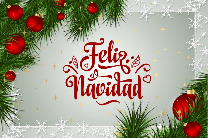 Spanish Christmas greetings template | PosterMyWall spanish-christmas-greetings-template-postermywall