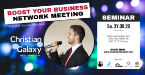 Weiß Business Seminar Facebook Event Cover Template