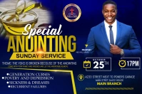 special anointing sunay Label template