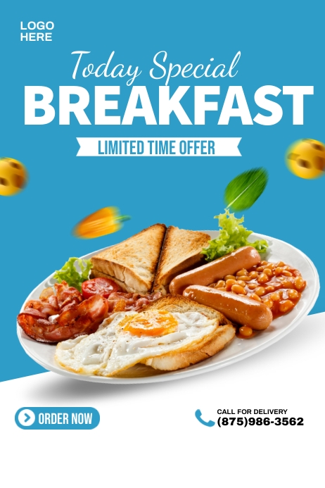 Special Breakfast Offer Template | PosterMyWall
