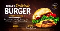 Special Burger Facebook Event Cover template