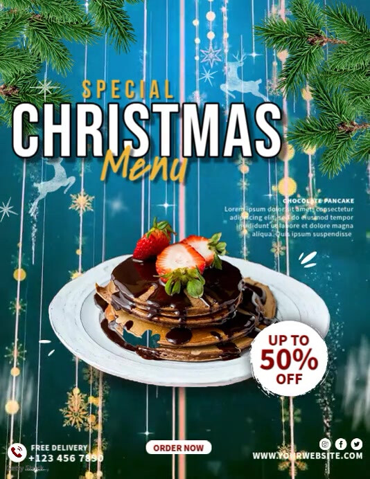 Copy of Special Christian Menu | PosterMyWall