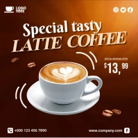 Special Coffee Instagram-Beitrag template