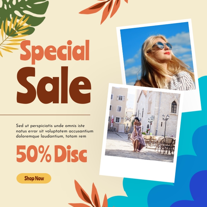 Special Collection Sale Instagram Post template