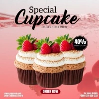 Special Cupcake Wpis na Instagrama template