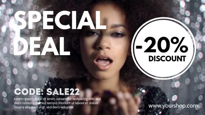 Special Deal Promotion Template Discount Ad | PosterMyWall