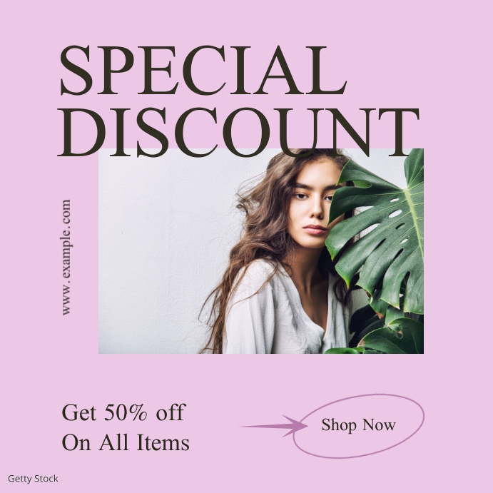 Special Discount Sale Ad Template | PosterMyWall