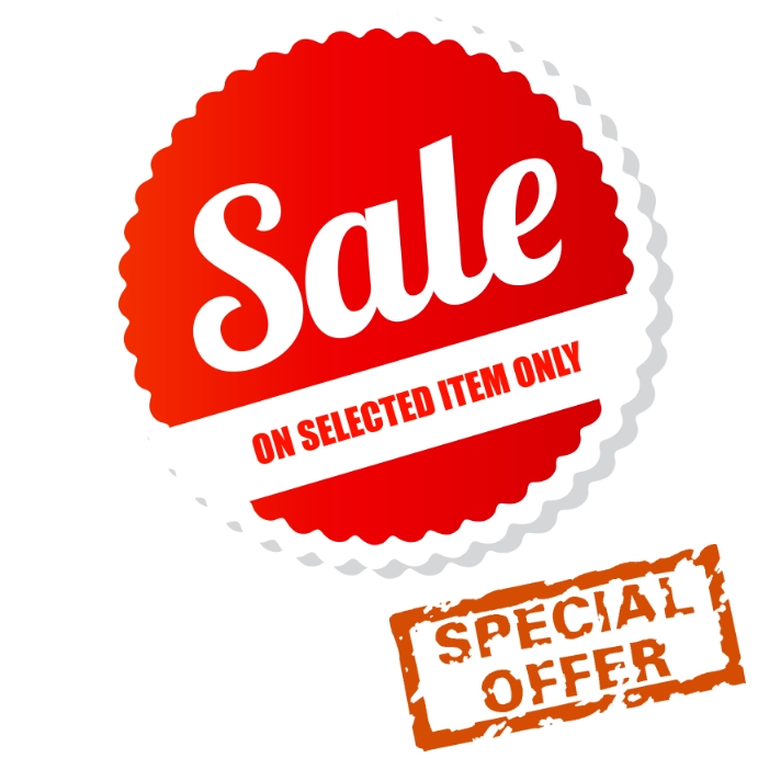 Special discounts price slash promo tags Template PosterMyWall
