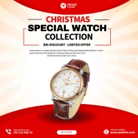 Special Edition Christmas Watch Persegi (1:1) template