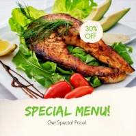 FISH FOOD MENU Template | PosterMyWall