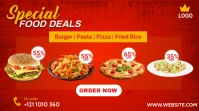 Special Food Deals Twitter Post template