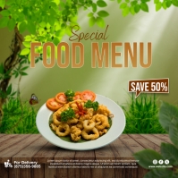 Special Food Menu Ads Template | PosterMyWall